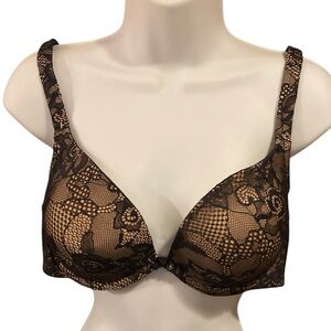 Lilyette 40C Black Underwire Bra